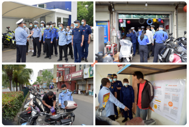 浙江省玉環(huán)市市場監(jiān)管局開展備案非標(biāo)電動自行車專項執(zhí)法聯(lián)合行動